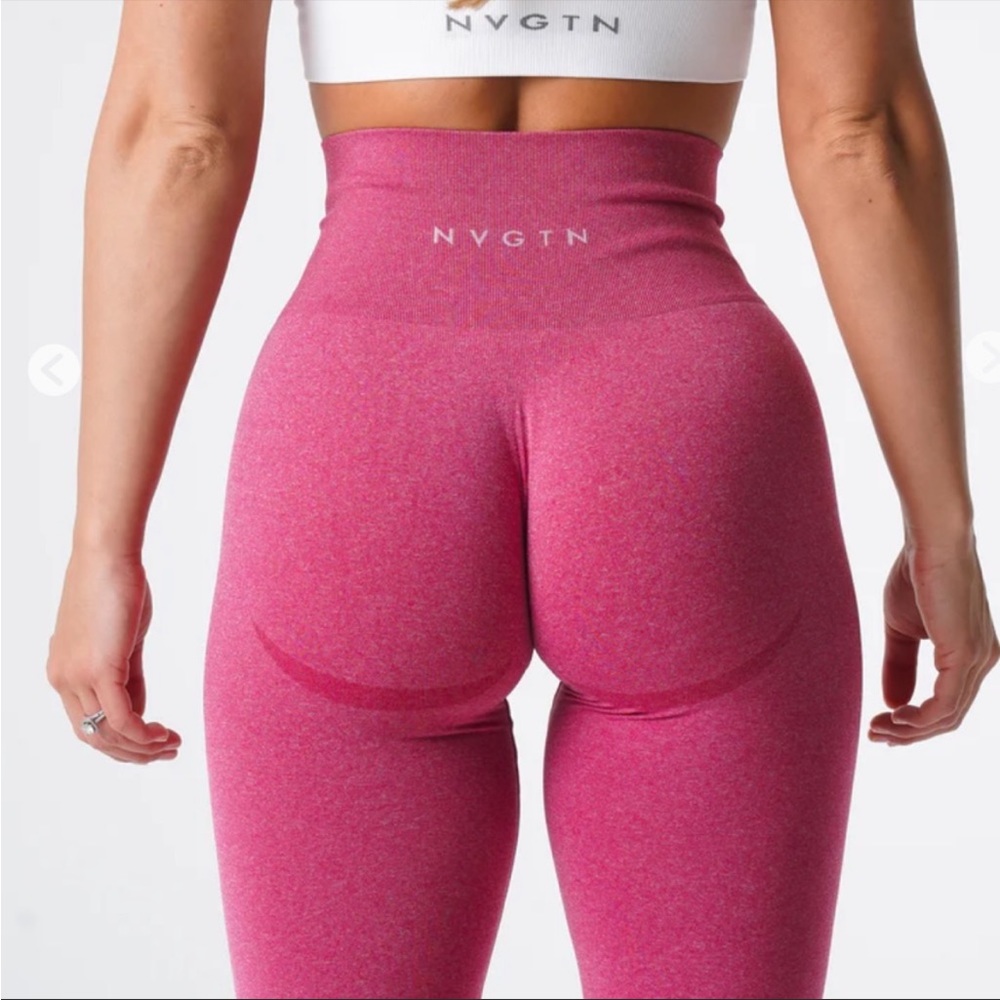 Nvgtn pink leggings size xs